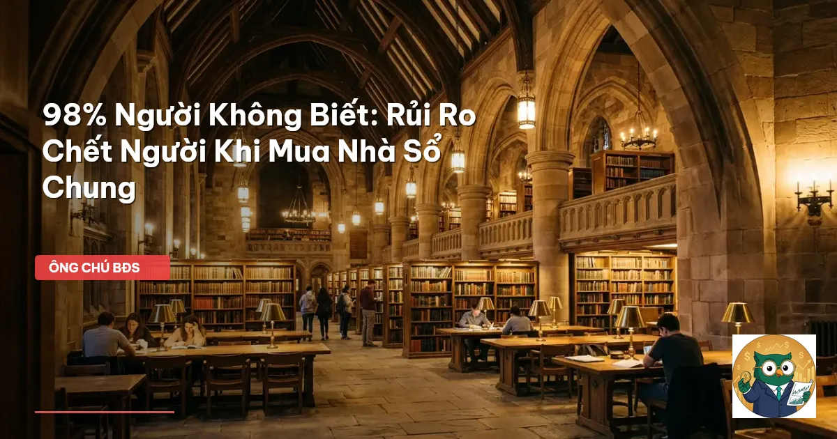 mua nhà sổ chung