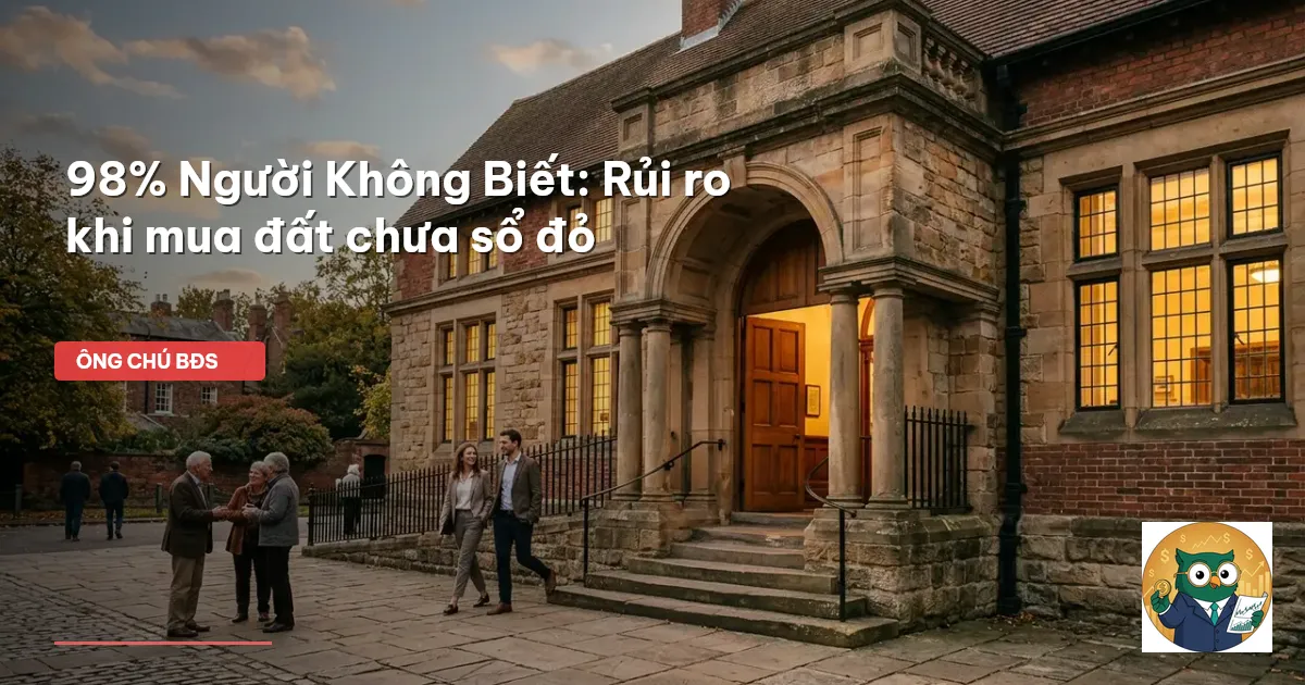 đất chưa có sổ đỏ