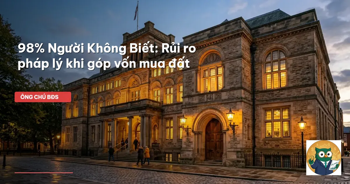 góp vốn mua đất