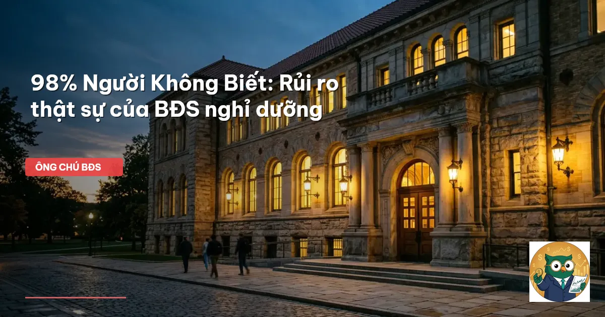 bất động sản nghỉ dưỡng