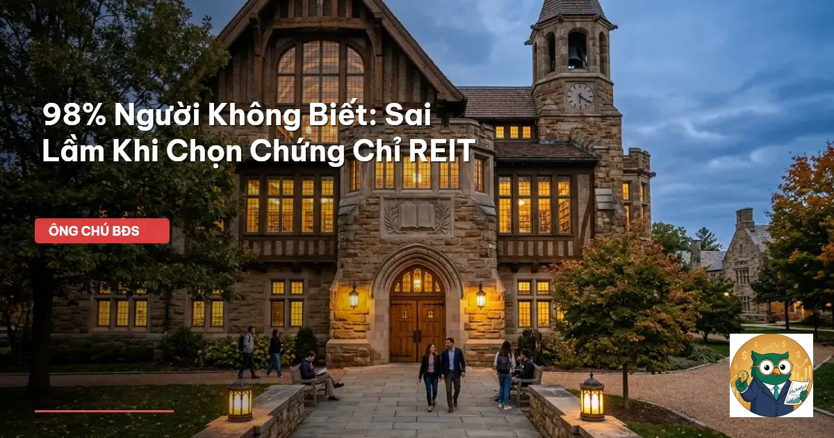 chứng chỉ REIT