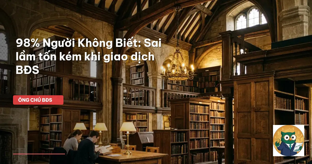 chi phí giao dịch BĐS