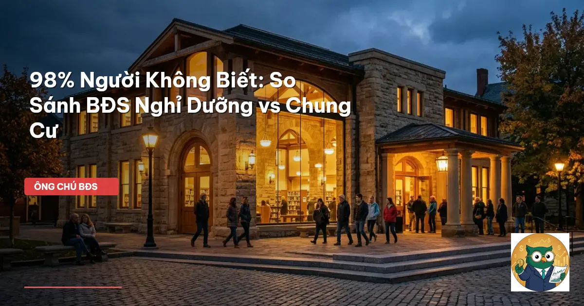 so sánh BĐS nghỉ dưỡng