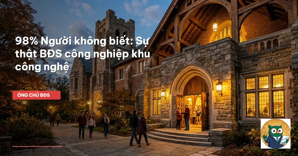 bất động sản công nghiệp khu công nghệ cao