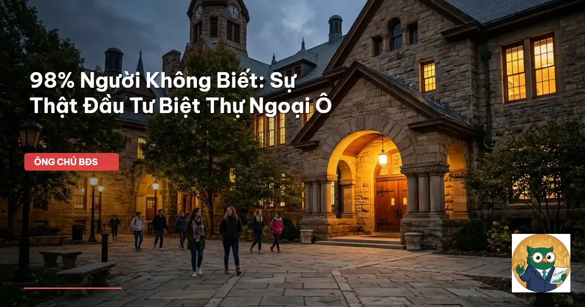 đầu tư biệt thự