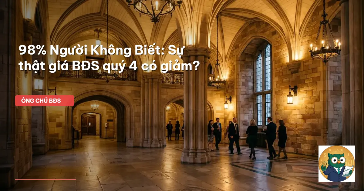 giá bất động sản quý 4