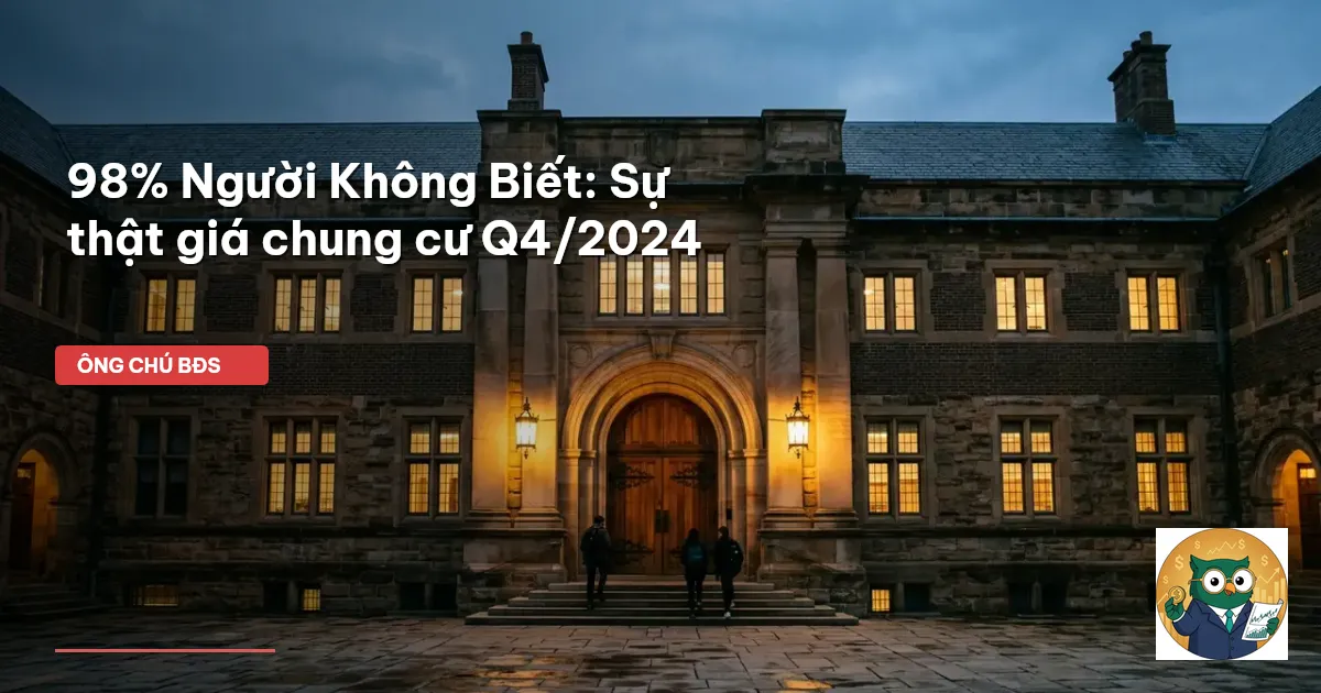 giá chung cư Q4 2024