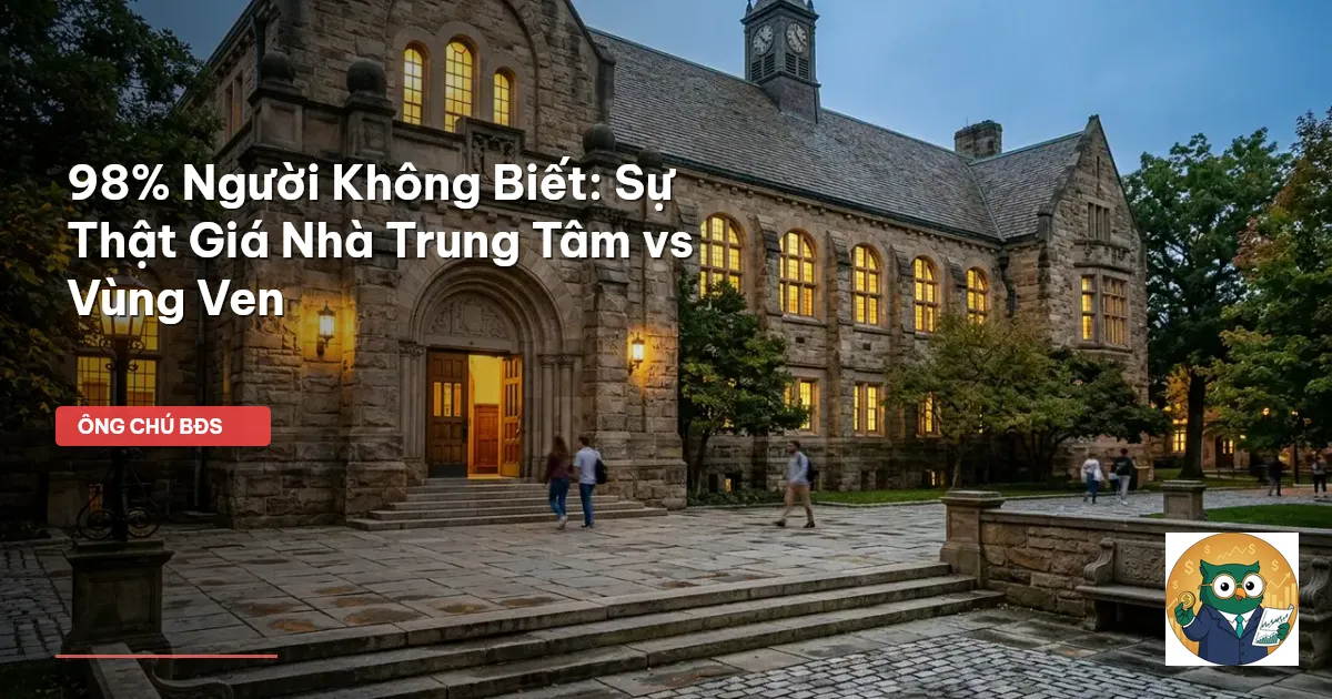 giá nhà trung tâm