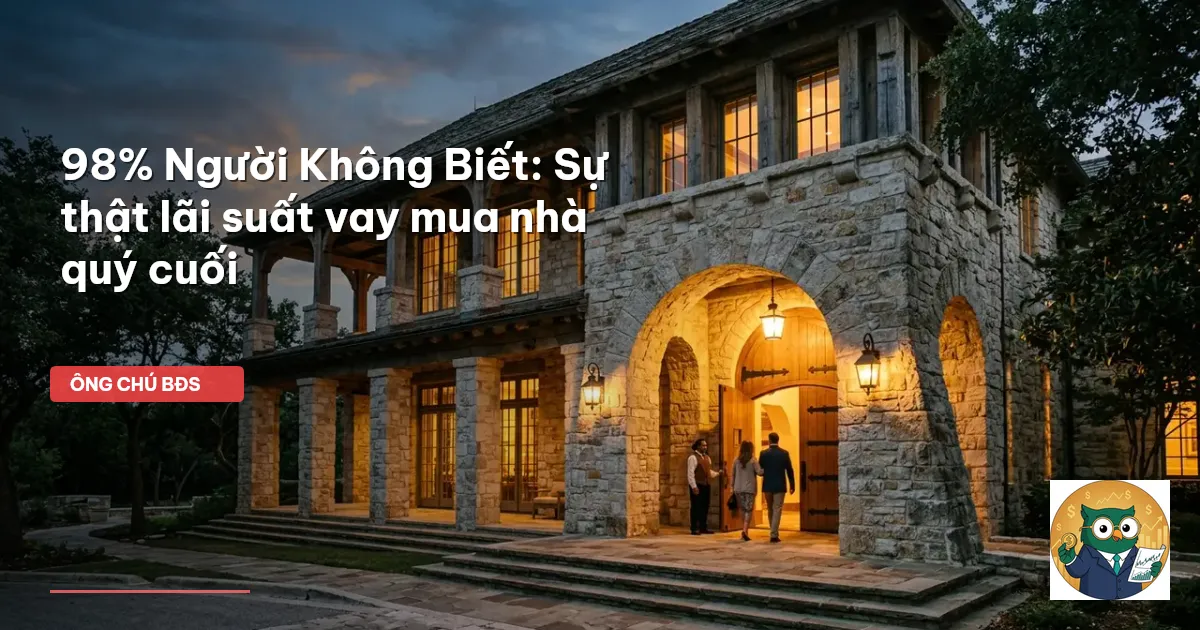 lãi suất vay mua nhà