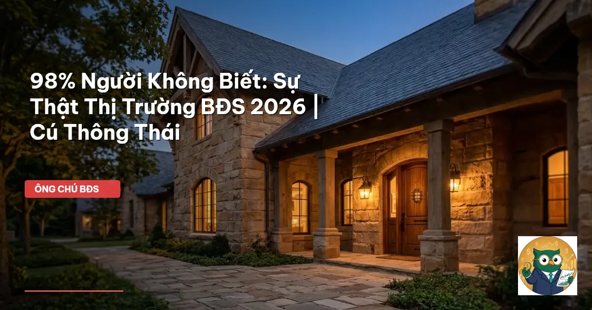 thị trường BĐS 2026