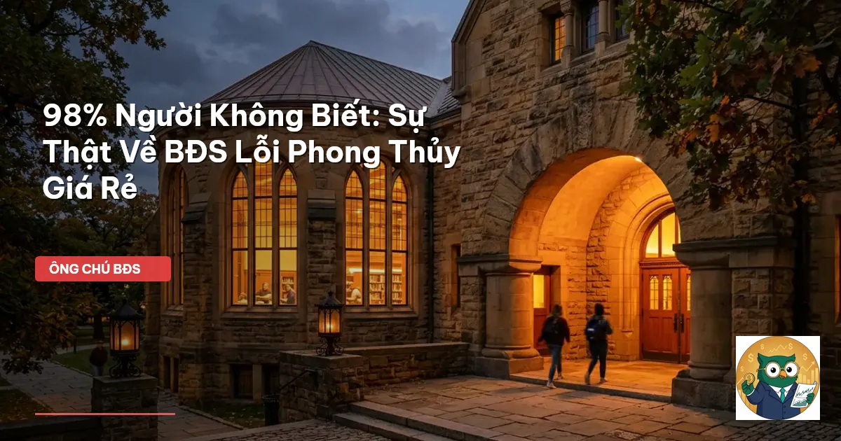 bất động sản lỗi phong thủy