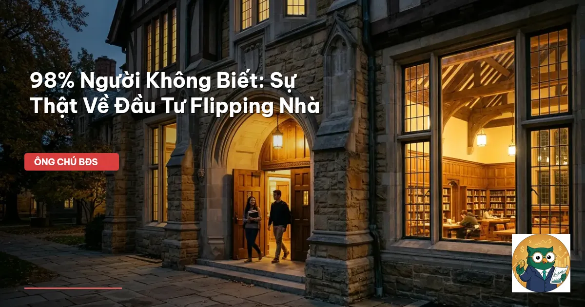 đầu tư flipping nhà