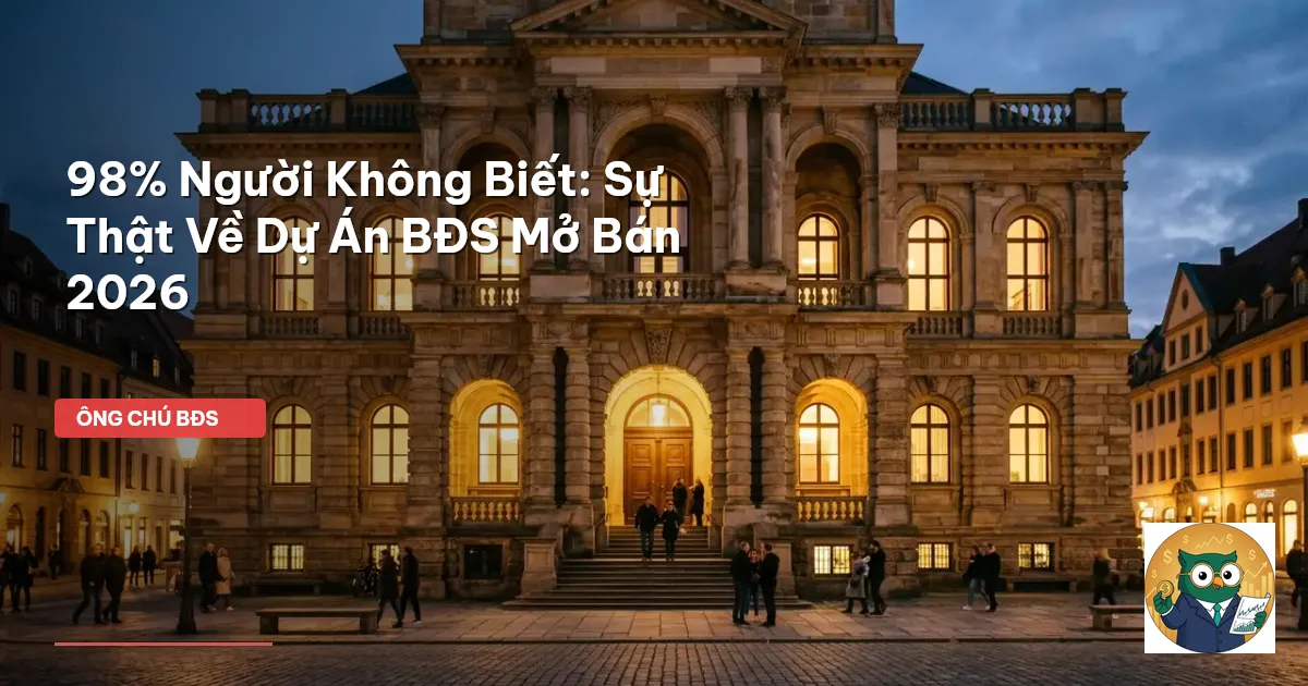 dự án BĐS mới mở bán 2026