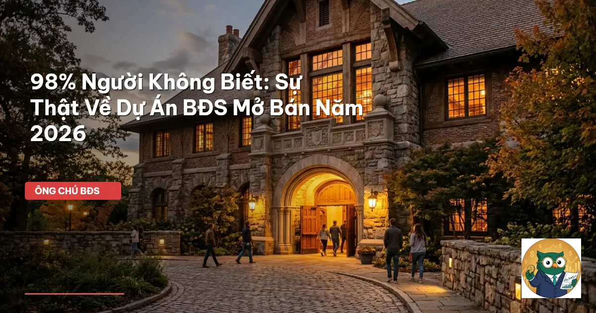 dự án BĐS mới mở bán 2026