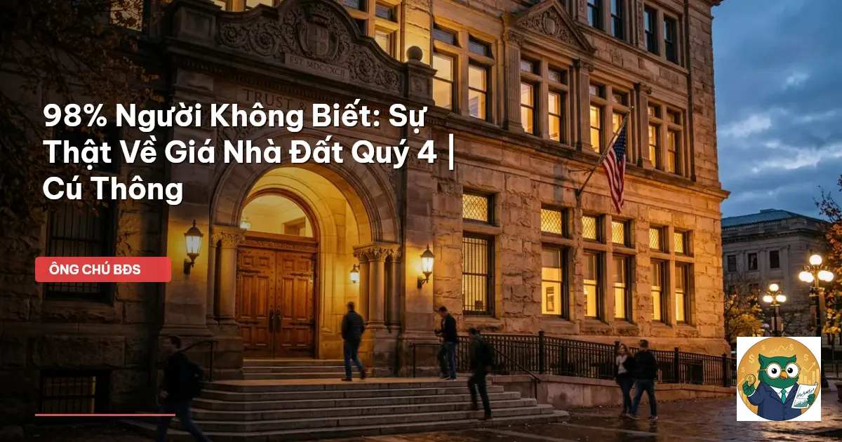 giá nhà đất quý 4
