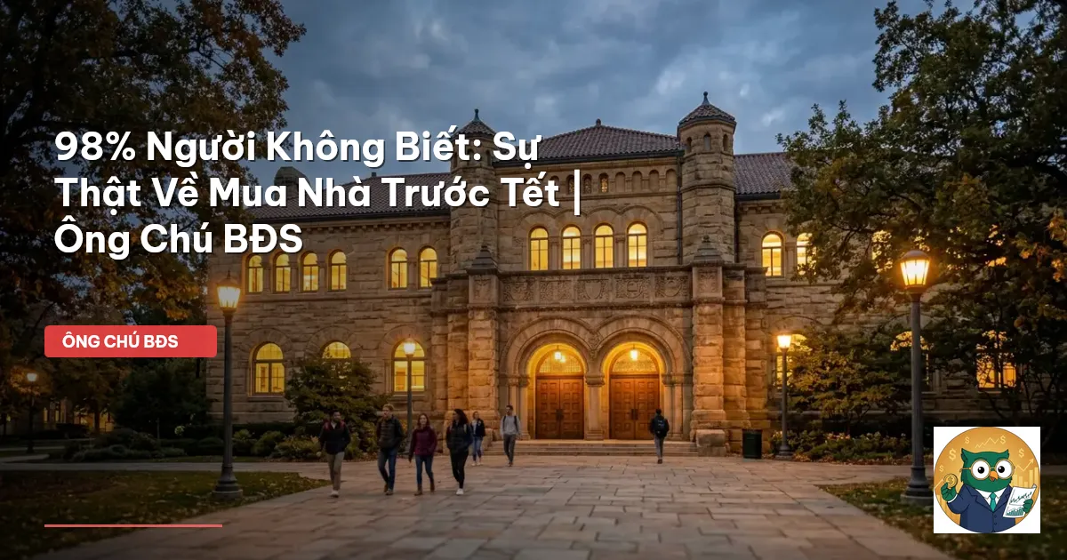 mua nhà trước Tết