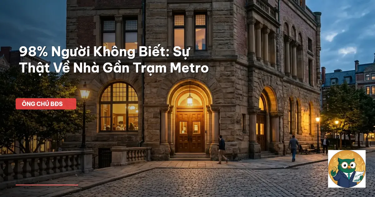 mua nhà gần trạm metro