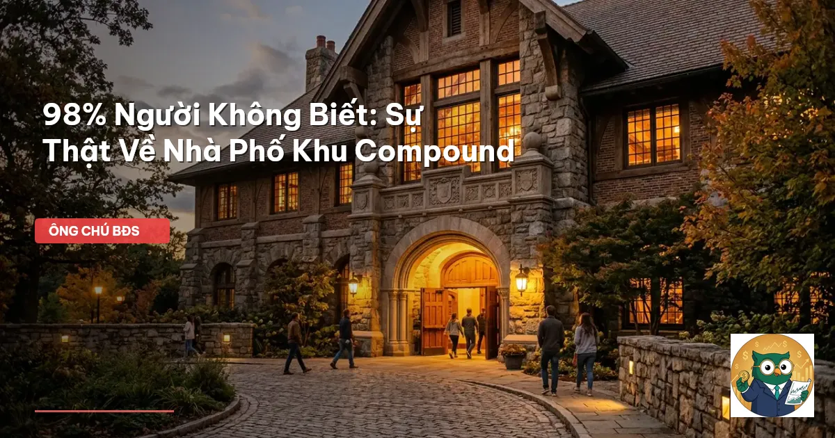 nhà phố compound