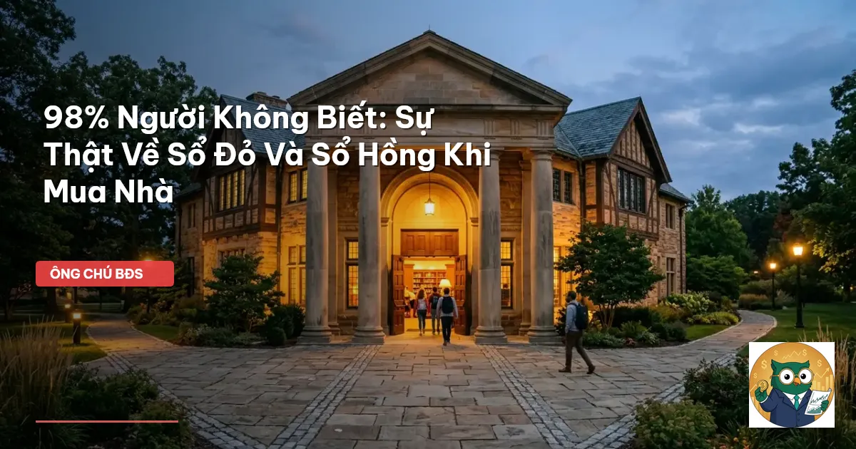 sổ đỏ sổ hồng