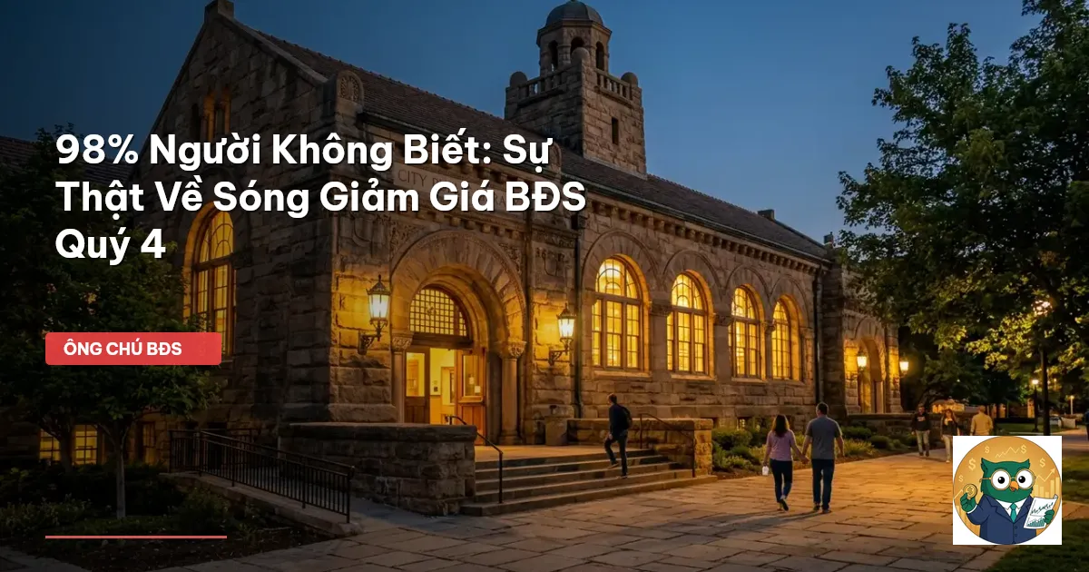 giảm giá BĐS quý 4