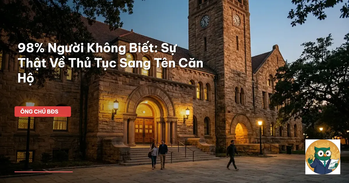 sang tên căn hộ