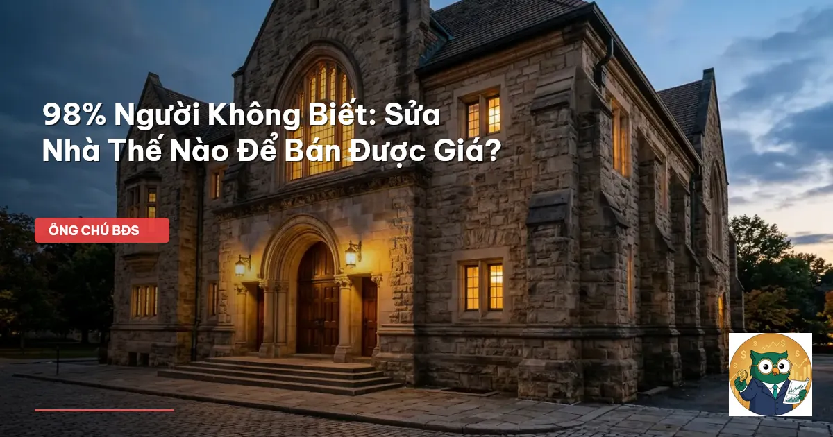 sửa nhà bán