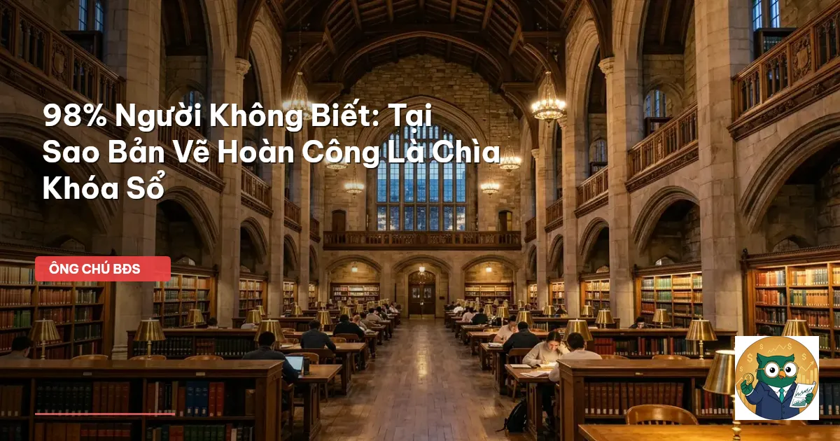 bản vẽ hoàn công