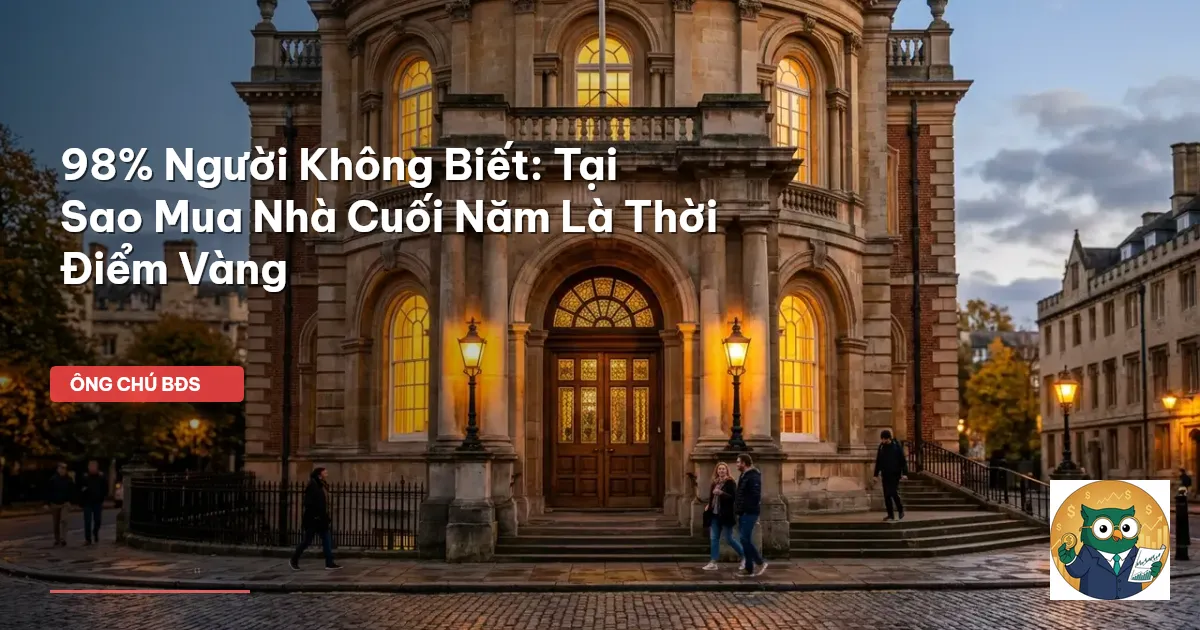 mua nhà cuối năm