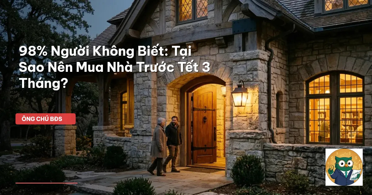 mua nhà trước Tết