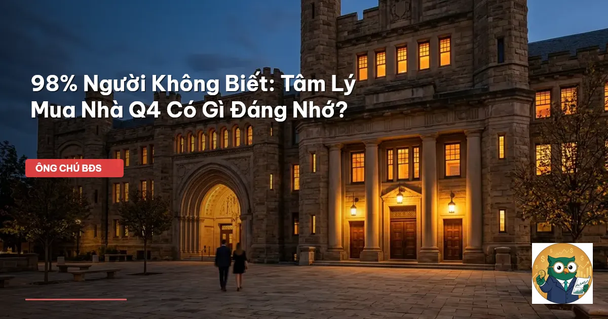 tâm lý người mua nhà
