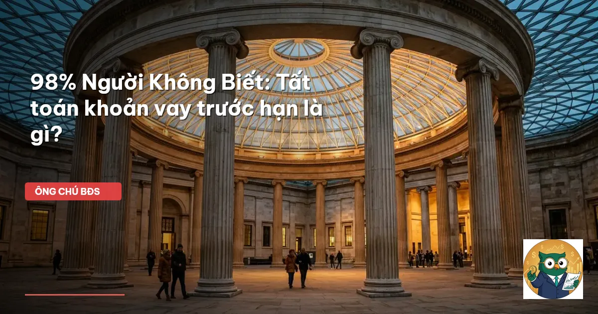 tất toán khoản vay