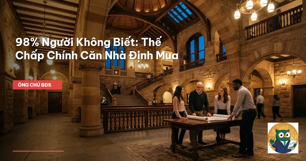 thế chấp nhà