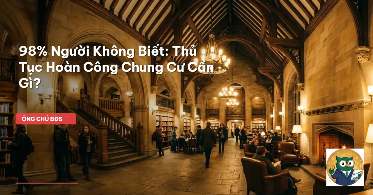 hoàn công chung cư
