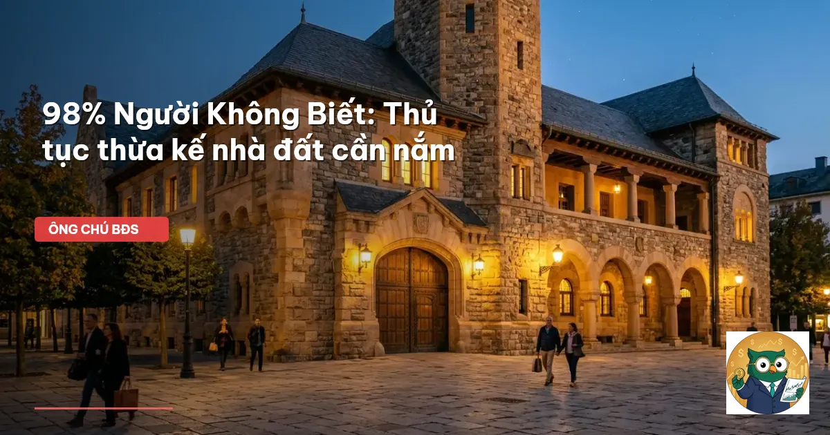 thừa kế nhà đất