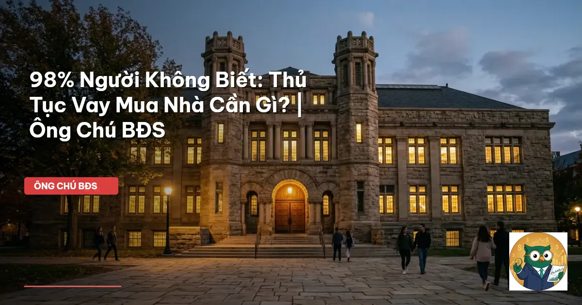 thủ tục vay mua nhà