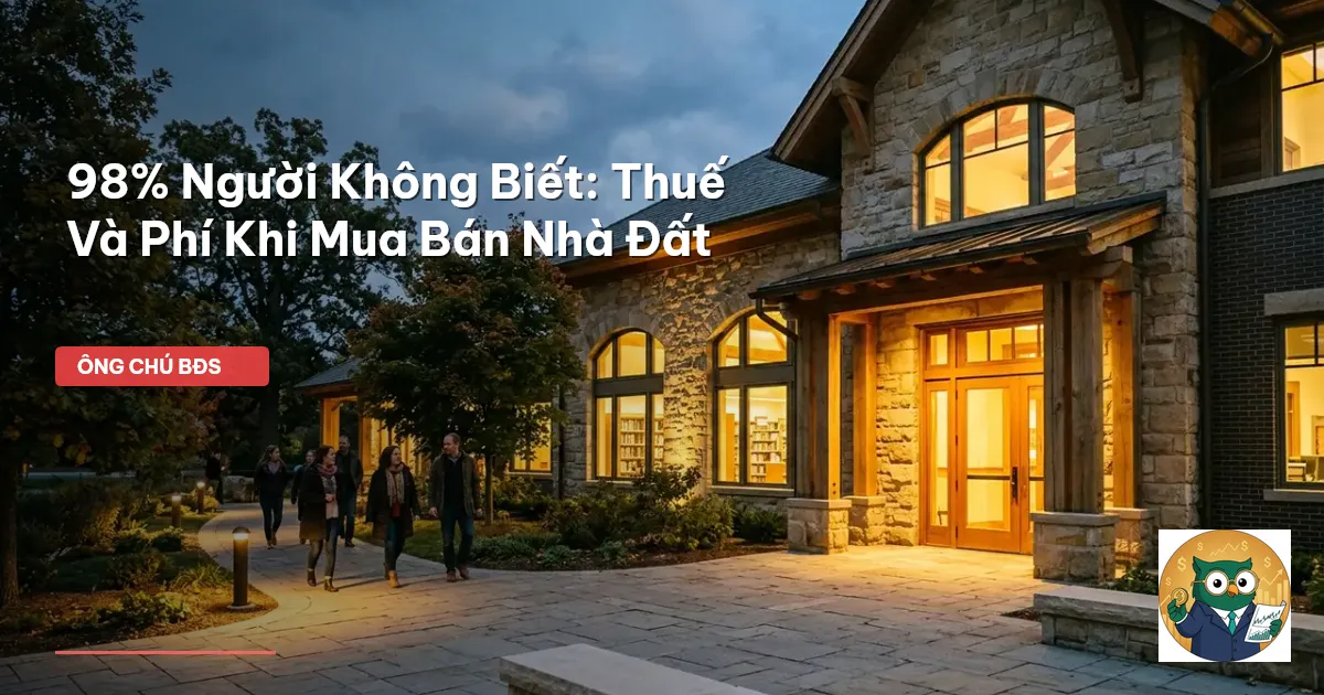 thuế mua bán nhà đất