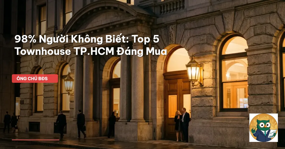 townhouse TP.HCM