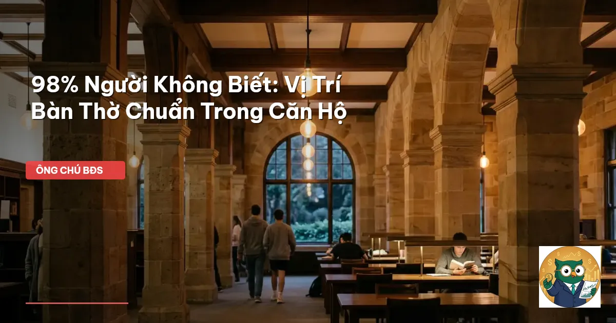 bàn thờ căn hộ