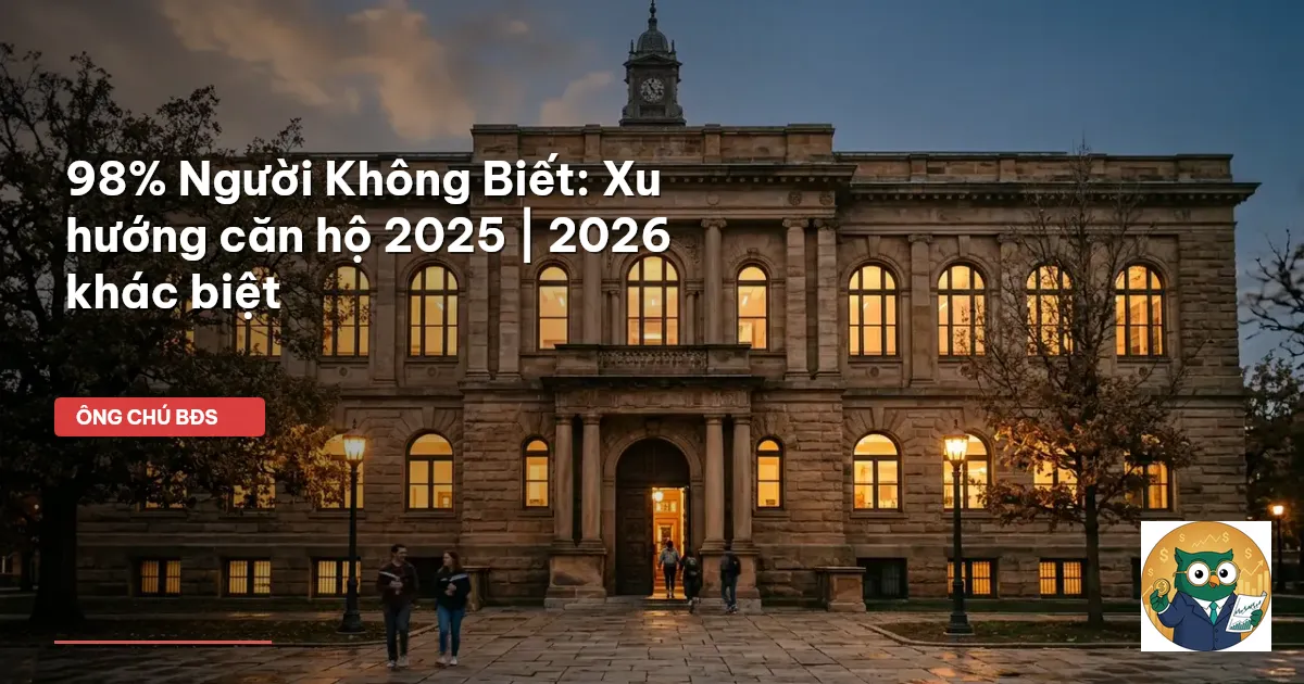 thị trường căn hộ