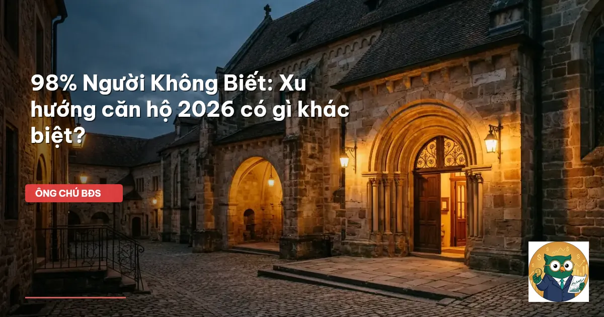 thị trường căn hộ chung cư