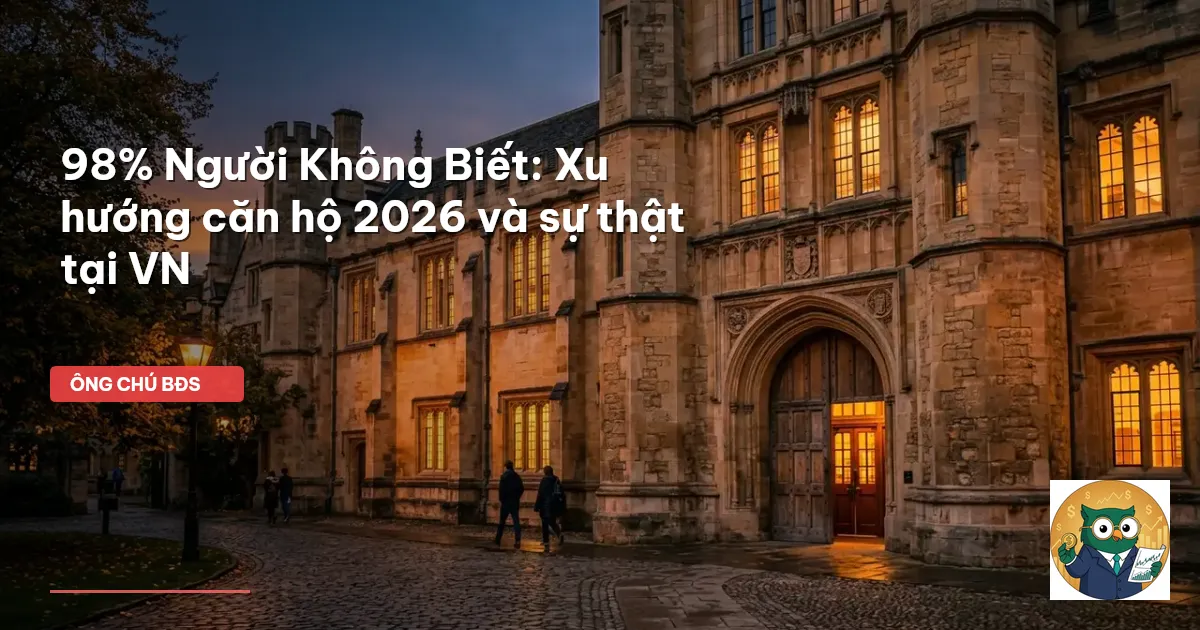 thị trường căn hộ chung cư