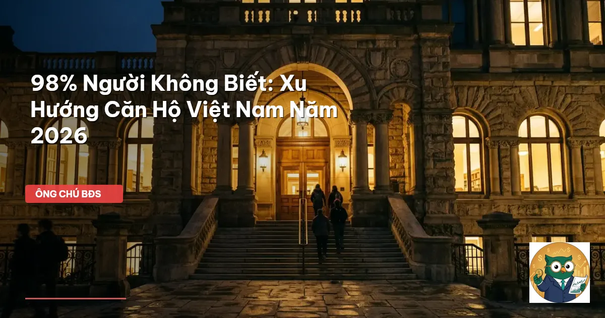 thị trường căn hộ chung cư