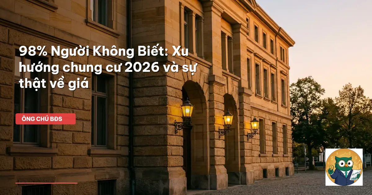 xu hướng chung cư 2026