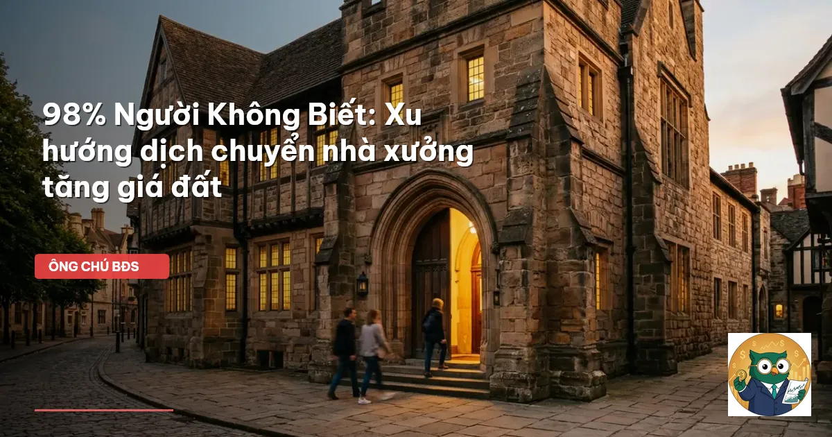 dịch chuyển nhà xưởng