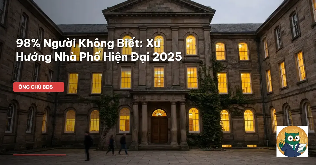 nhà phố hiện đại