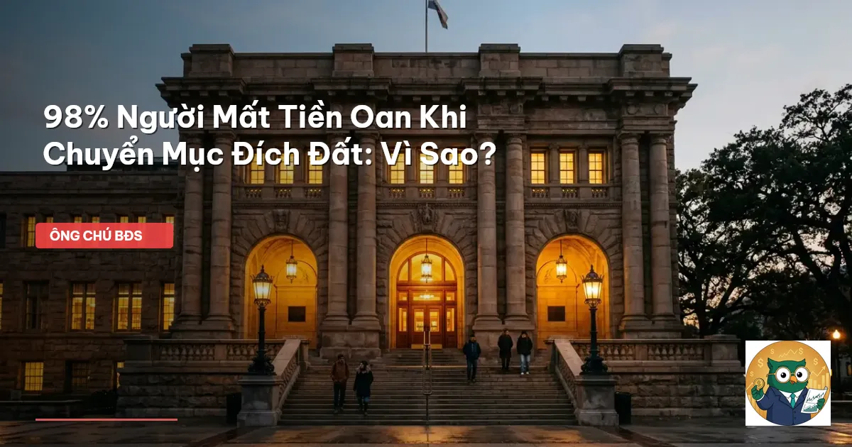 chuyển mục đích sử dụng đất