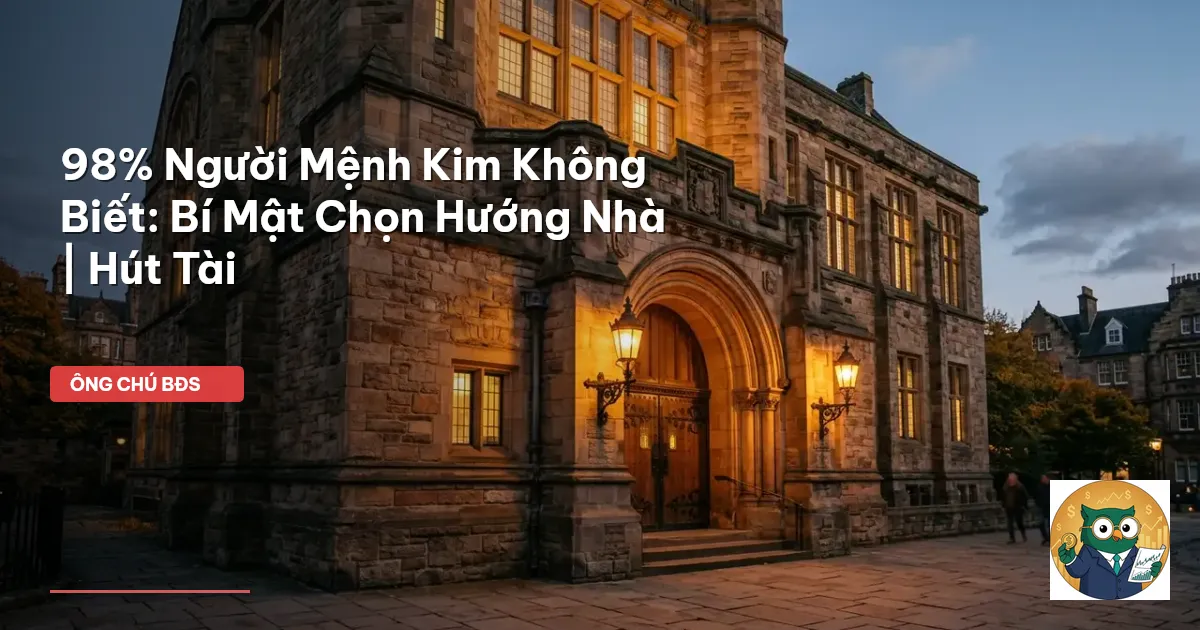 hướng nhà mệnh Kim