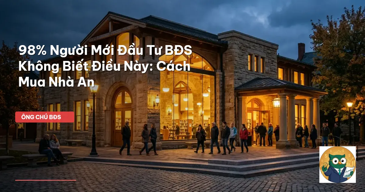 đầu tư BĐS cho người mới