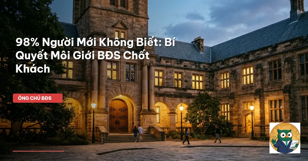 môi giới BĐS