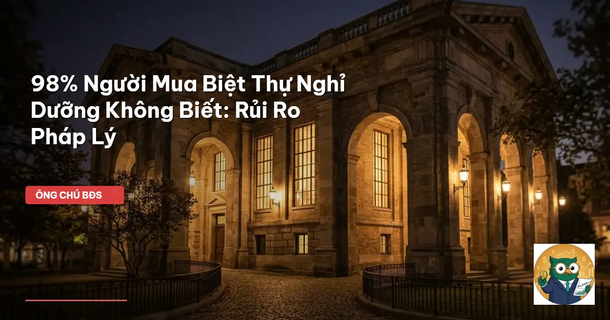 biệt thự nghỉ dưỡng